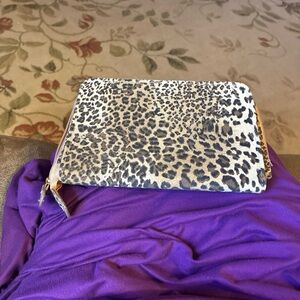 Reed & Barton Animal Print Cosmetic Case